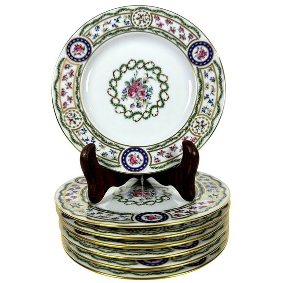 Haviland Limoges "Louveciennes" Bread Butter Plates 6 3/8" France-Set of 7-Mint! - Picture 8 of 8